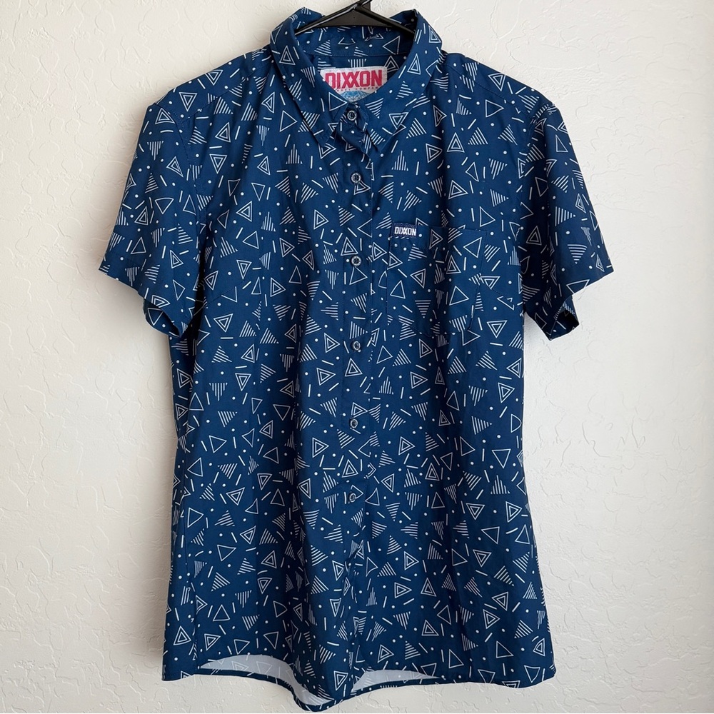 Dixxon Women's Weird Science Short‎ Sleeve Party Shirt Large